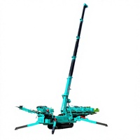 Mini-grue araignée à double alimentation (diesel et électrique) pour installation de vitres en intérieur – Fournisseur direct usine