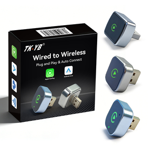 Adaptador Inalámbrico USB-C Portátil Android Mini de 2.4GHz y 5GHz con <span class=keywords><strong>CarPlay</strong></span> y Android Auto para <span class=keywords><strong>Apple</strong></span> Dongle, 1 Año de Garantía - Product Image 2