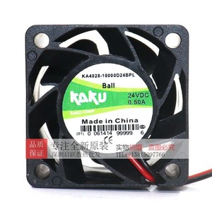 Ventilateur de refroidissement Kaku 40x40x28mm 24V 0.50A avec roulement à billes pour boîtier d'ordinateur - Product Image 1