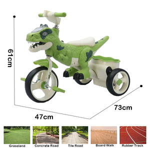Bicicleta de Equilibrio para Niños de 1 a 5 Años, 3 Ruedas, Bicicleta Infantil con Música en Venta, <span class=keywords><strong>Triciclo</strong></span> para Niños Pequeños - Product Image 2