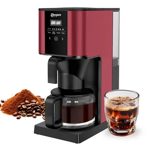 10-Cup Coffee Maker with Built in Grinder Programmable Grind & Brew 1.25L Water Reservoir Drip Coffee Maker