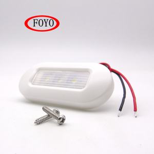 Foyo marka sıcak satış tekne aksesuarları deniz serin beyaz Led dikdörtgen iç lamba tekne navigasyon yan ışık için kayık ve yat - Product Image 1