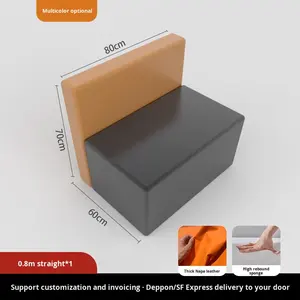 Mesa <span class=keywords><strong>de</strong></span> centro y sofá <span class=keywords><strong>de</strong></span> banco largo <span class=keywords><strong>de</strong></span> forma irregular para sala <span class=keywords><strong>de</strong></span> recepción, área <span class=keywords><strong>de</strong></span> descanso, oficina <span class=keywords><strong>de</strong></span> ventas y reuniones con clientes - Product Image 6