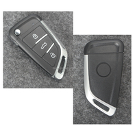 Télécommande universelle pour alarme de voiture RKING RK-CRC-KIV100 avec code roulant et code d'apprentissage, fonction automatique en métal