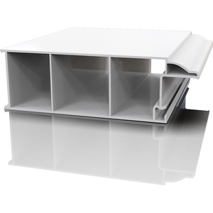 35 # loạt nhựa OEM đùn uPVC vật liệu <span class=keywords><strong>PVC</strong></span> Tùy chỉnh cứng nhắc sản phẩm cứng ép đùn phần khung nhựa hồ sơ - Product Image 4