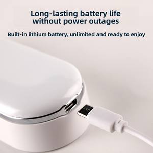 Máy làm sáng da mặt, chăm sóc da mặt, làm mát bằng ABS, chườm nóng rung, sạc USB, nâng cơ mặt, chống lão hóa - Product Image 4