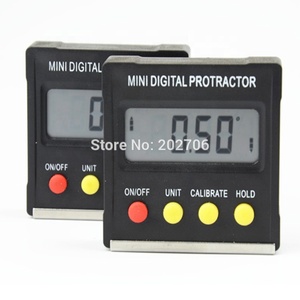 <span class=keywords><strong>Mini</strong></span> rapporteur numérique à 360 degrés, inclinomètre, niveau électronique, boîte à outils de mesure avec base magnétique - Product Image 1