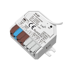 Skydance V3-SP <span class=keywords><strong>12</strong></span>-24VDC RF 3 <span class=keywords><strong>CH</strong></span> điện áp không đổi dẫn điều khiển 3 trong 1 <span class=keywords><strong>ch</strong></span>ức năng cho màu duy nhất CCT <span class=keywords><strong>RGB</strong></span> <span class=keywords><strong>LED</strong></span> Strip - Product Image 1