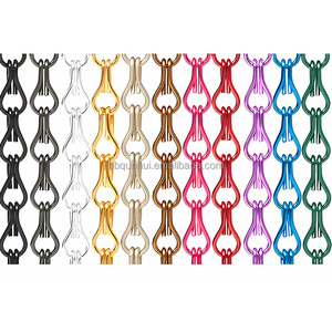 Rideau à chaîne en <span class=keywords><strong>aluminium</strong></span> illuminé avec lumières LED Technique tissée pour la création <span class=keywords><strong>d</strong></span>'ambiance en boîte de nuit - Product Image 4