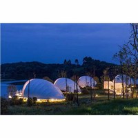 Tente de safari imperméable avec garantie de 5 ans, fabricant de tentes de camping 5 étoiles pour hôtel, en vente