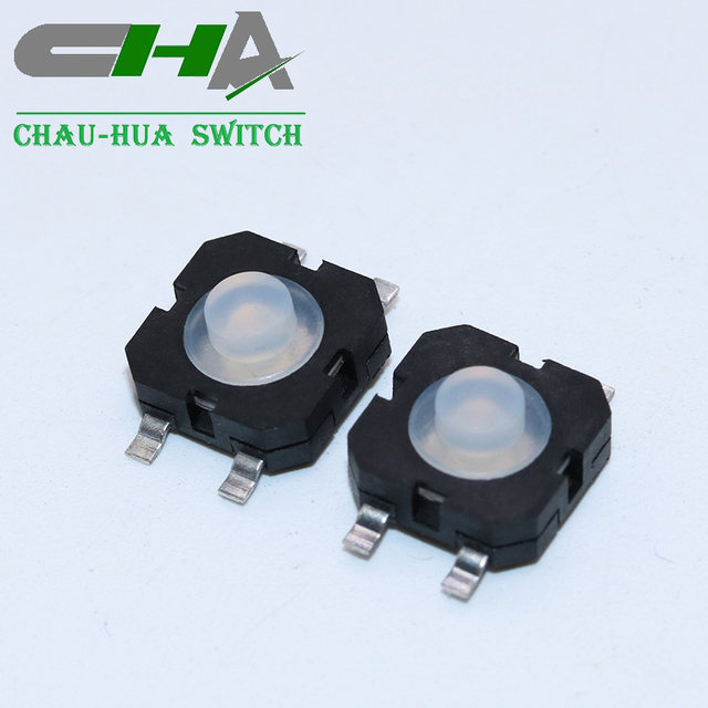 Factory CTR-12 Series Mini IP67 SMT/through Hole Tactile Switch 12X12 /8X8 Waterproof Tact Switch