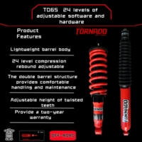 Kit de suspension tout-terrain robuste de 2 pouces PRO pour FOTONTUNLANDV7/V9, amortisseur à barillet large, kit de suspension tout-terrain.