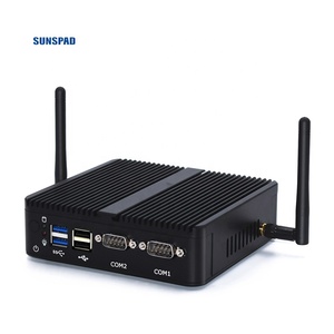 Mini PC sans ventilateur J4125 J6412 N5095 Processeur Elkhart Lake 11e génération Mini PC industriel de jeu Double LAN 1000 Mbps Windows 11 SSD Réparation - Product Image 2