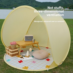 Carpa Infantil Coreana <span class=keywords><strong>para</strong></span> Niños y <span class=keywords><strong>Niñas</strong></span>, Carpa de Playa Plegable <span class=keywords><strong>para</strong></span> Juegos de Simulación al Aire Libre, Tela Impermeable de Alta Definición, <span class=keywords><strong>para</strong></span> las Cuatro Estaciones - Product Image 4