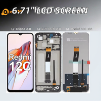Écran LCD tactile TFT de haute qualité de 6,71 pouces pour Redmi 12C Poco C55 Garantie d'un an