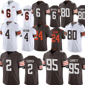 95加勒特2024美式足球服德肖恩沃森尼克丘布阿马里库珀亨特沃德球衣手工缝制 - Product Image 1