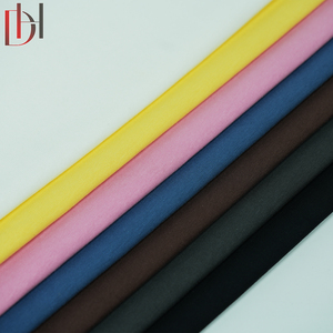 Ad alta densità pettinato 32s 2 strati di cotone assorbente umidità tessuto pesante in popeline tinta tinta tinta tinta con struttura resistente - Product Image 5