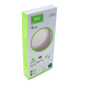 Bán buôn biểu tượng tùy chỉnh giấy trắng bao bì các tông hộp cho cáp USB sản phẩm điện tử thẻ hộp in ấn - Product Image 3