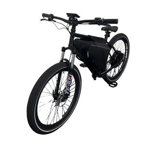 Bicicleta Eléctrica Black King Kong, 36V-72V, 20Ah-40Ah, 1500W-8000W, Cuadro de Acero Cromado Personalizado, 18 Velocidades, 29 Pulgadas, Motor Central, Eléctrica Urbana - Product Image 1