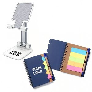 Wholesale Promo Gift Universal Mobile Stand With Custom Logo Adjustable Portable <b>Holder</b> for Phone Video <b>Recording</b> Live - Product Image 1