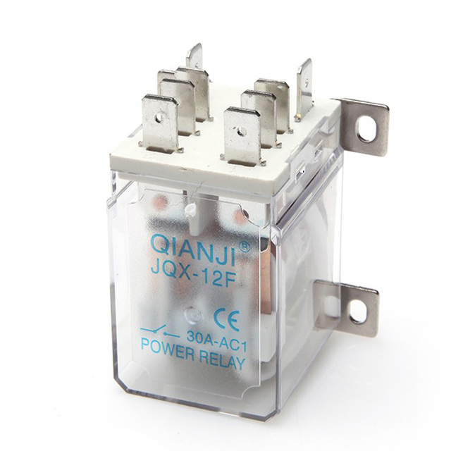 12F 30A 250VAC 8 Pin Instant Connecting Terminal Available Power Relay