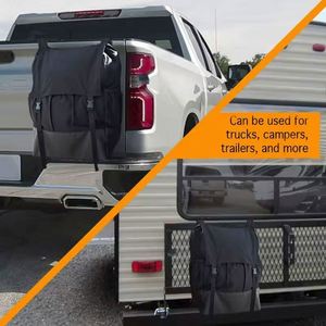Muestra gratuita de funda para llanta de repuesto, resistente, de gran capacidad, semi-impermeable, con muchos bolsillos pequeños, para caravanas. - Product Image 3