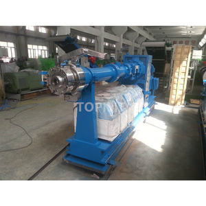 Mesin ekstrusi karet umpan dingin kapasitas tinggi ekstruder lembaran karet butil untuk Ban samping - Product Image 3