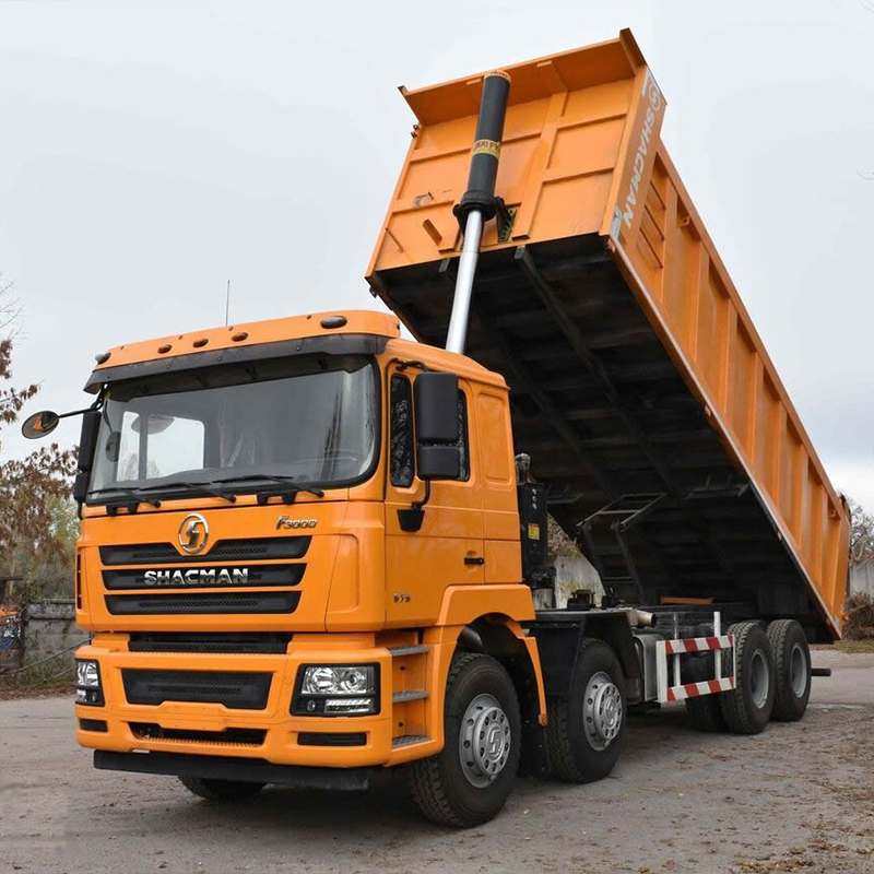 Сверхмощный самосвал Shacman F3000, Подержанный самосвал 8x4, 12 колесный самосвал Shacman F3000, продажа евро II, III, IV