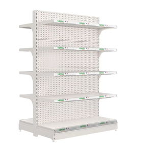 Estantes de Supermercado Galvanizados Resistentes, Exhibidores Metálicos Antioxidantes para Mercados al Aire Libre y Tiendas de Jardinería - Product Image 1