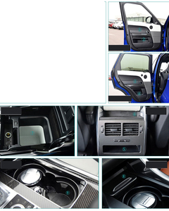Alfombrilla interior de cuero para puerta de coche range rover sport, cojín con ranura para bebidas, L494, 2014, 2015, 2016, 2017, 2018, 2019, 2020, <span class=keywords><strong>2021</strong></span> - Product Image 6