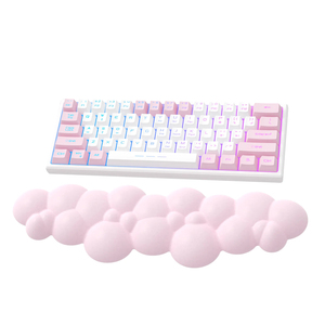 Nhà máy tùy chỉnh phim hoạt hình Gel Bộ nhớ bọt PU cơ sở Non-Slip cảm giác tay thoải mái hỗ trợ cổ tay tấm lót chuột - Product Image 2