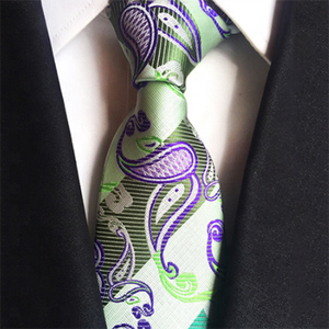 Corbatas de Poliéster para Hombre, Diseño Floral Paisley, Fabricante Chino - Product Image 6