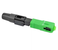 Connecteur rapide à fibre optique FTTH SC/APC monomode pour câble de branchement G.657A2, réseau CATV PON