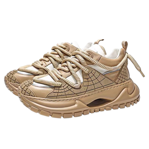 Zapatillas Chunky de Cuero Genuino para Hombre Yearning – un diseño popular que combina estilos retro y contemporáneos, parte superior de piel de vaca (3-5 cm) - Product Image 2