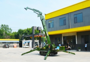 Fournisseur OEM de grues à <span class=keywords><strong>araignée</strong></span> de 5 tonnes avec certifications CE, ISO9001 et EPA - Product Image 2