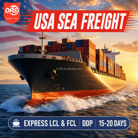 Transitaire maritime Chine-USA Express FCL LCL Conteneur complet DDP Porte à Porte Agent maritime Port de Houston