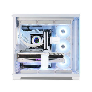 เคสคอมพิวเตอร์ Lian <span class=keywords><strong>Li</strong></span> O11 Dynamic EVO Panoramic Gaming PC แบบกระจกไร้รอยต่อ ไม่มีเสา รองรับเมนบอร์ด ATX Mid Tower แบบสองช่อง - Product Image 6