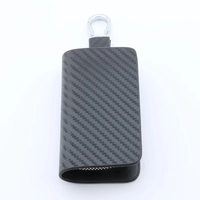 Porte-clés de voiture universel en cuir PU de haute qualité avec fermeture éclair pour plusieurs marques
