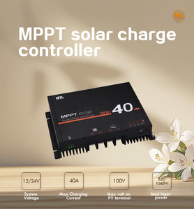 Régulateur de charge solaire MPPT 12V 24V 40A pour <span class=keywords><strong>camping</strong></span>-<span class=keywords><strong>car</strong></span>, bateau, panneau solaire - Product Image 6