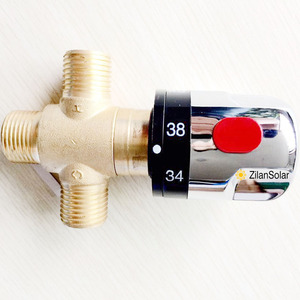 Válvula <span class=keywords><strong>mezcladora</strong></span> térmica DN15 <span class=keywords><strong>para</strong></span> calentador de agua solar - Product Image 2