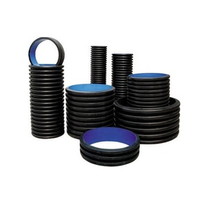 ISO4427/ IPS/DIPS DN 8 12 18 20 24 Inch HDPE Đôi Tường Sóng Cống Nhựa Ống - Product Image 2