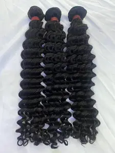 Raw Indian Remy Hair Wholesale Indian Human Hair Extension Bundle Raw Cambodian Hair Bundle Indian Hair Bundle From India Vendor