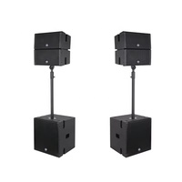 Altavoz Line Array Modular de Alta Fidelidad Morin 2400W de Potencia Reverberación Ajustable Drivers de Neodimio para Fiestas y Actuaciones en Vivo