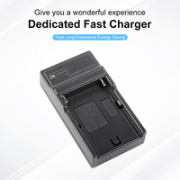Cargador USB Individual RingTeam NP-F550, Cargador de Batería NPF550 para Cámaras Sony F550 F750 F980 FM50 FM70 FM80 QM91D VBD1 VBD2 DLI-1