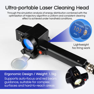 حقيبة ظهر محمولة بنبضة DMK تصميم حقيبة سفر فعالة لتنظيف طلاء الصدأ آلة إزالة الصدأ - Product Image 3