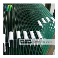 Office Workstation Half Partitions Laminated Glass Door System Profiles Panel Glass Partition Wall