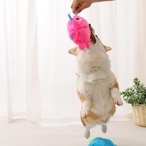 Kinghon High Quality Eco-Friendly Pet <b>Plush</b> Toys Durable Animal Monster Type Puzzle Interactive Dog Play Toys - Product Image 5