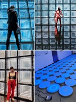 Lampes carrées en acier inoxydable à LED 36V IP68 étanches avec détection de mouvement interactives pour marches d'escalier avec garantie de 3 ans