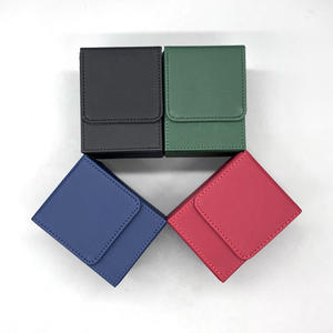 बड़े आकार के डेक कार्ड गेम बॉक्स प्लास्टिक चमड़े के मामले को mtg tcg के साथ संगत 100 + आस्तीन कार्ड रखता है - Product Image 2