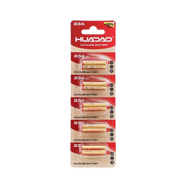 12v Alkaline Battery A23 23A Primary Dry Battery In Bulk Packing Or Blister Card Packing for Remote Control